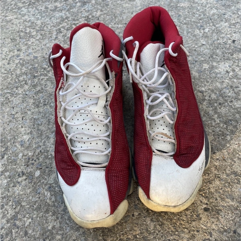 Size 10 - Jordan 13 Red/White - DJ5982600 Missing The Inner Sole